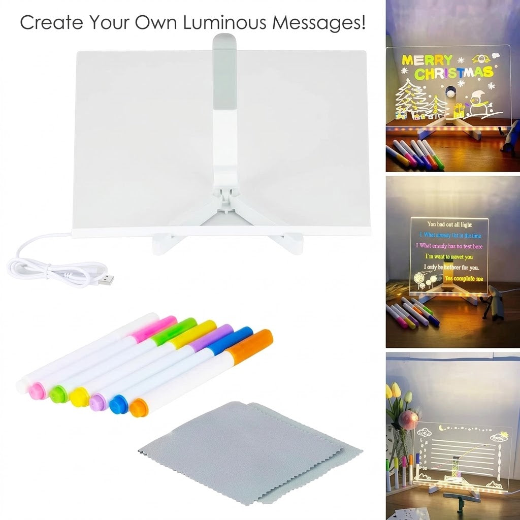 DIY Lamp Acrylic Luminescent Lamp