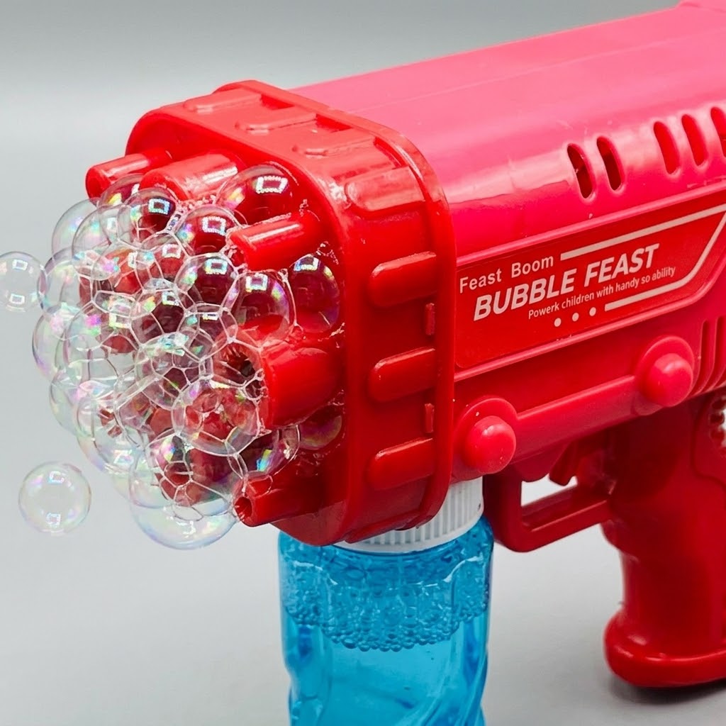 Space Rocket Bazooka Bubble Gun