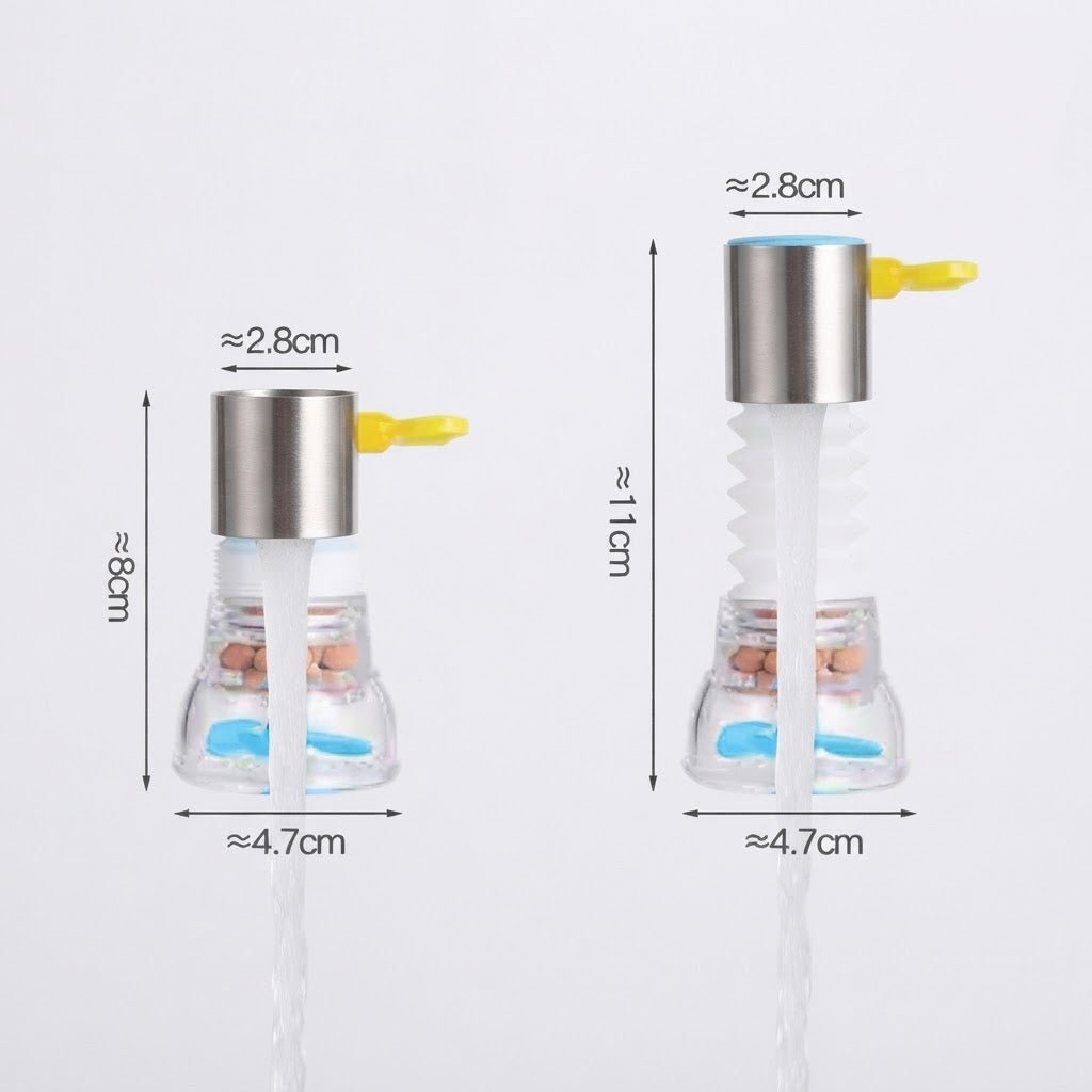 Gullplaza.pk 360° Rotating Kitchen Faucet Water Filter Sprayer