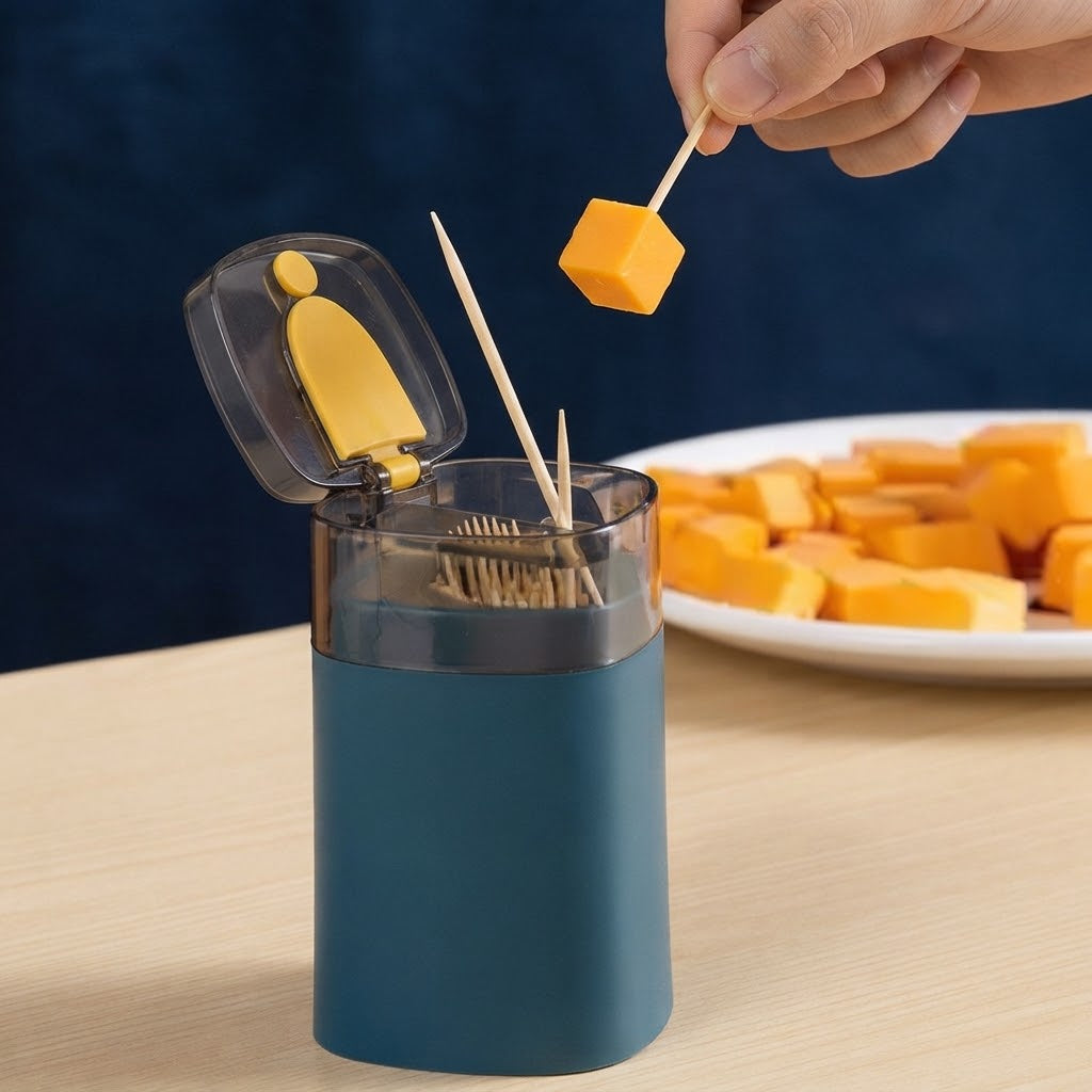Automatic Push-type Toothpick Holder Box