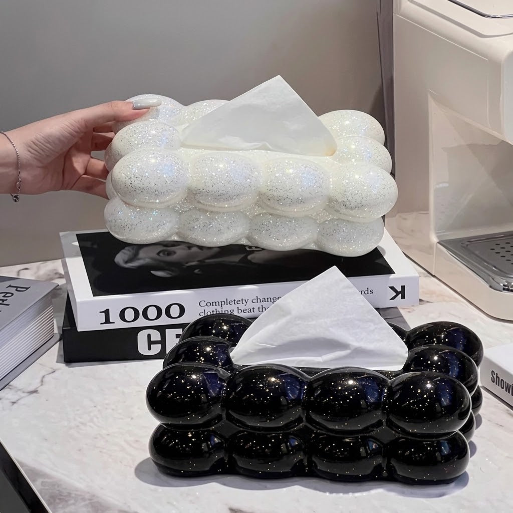 Bubble Bow Tissue Box