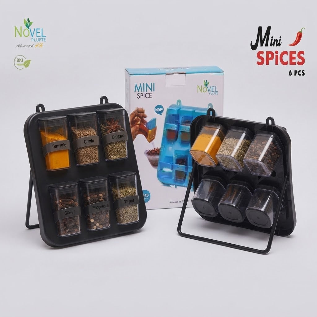 Mini Transparent Spice Kit Set