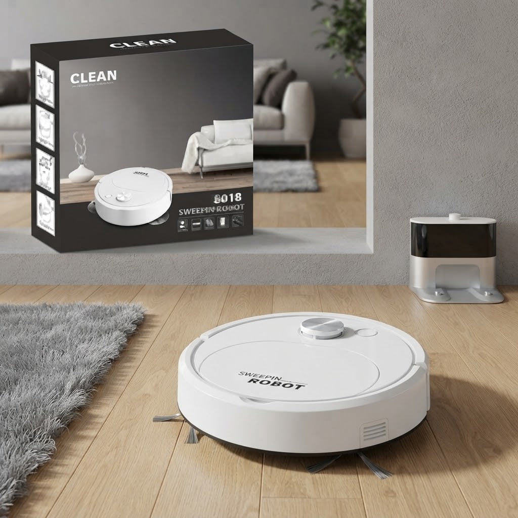 GullPlaza.pk 3-in-1 Smart Robot Vacuum Cleaner