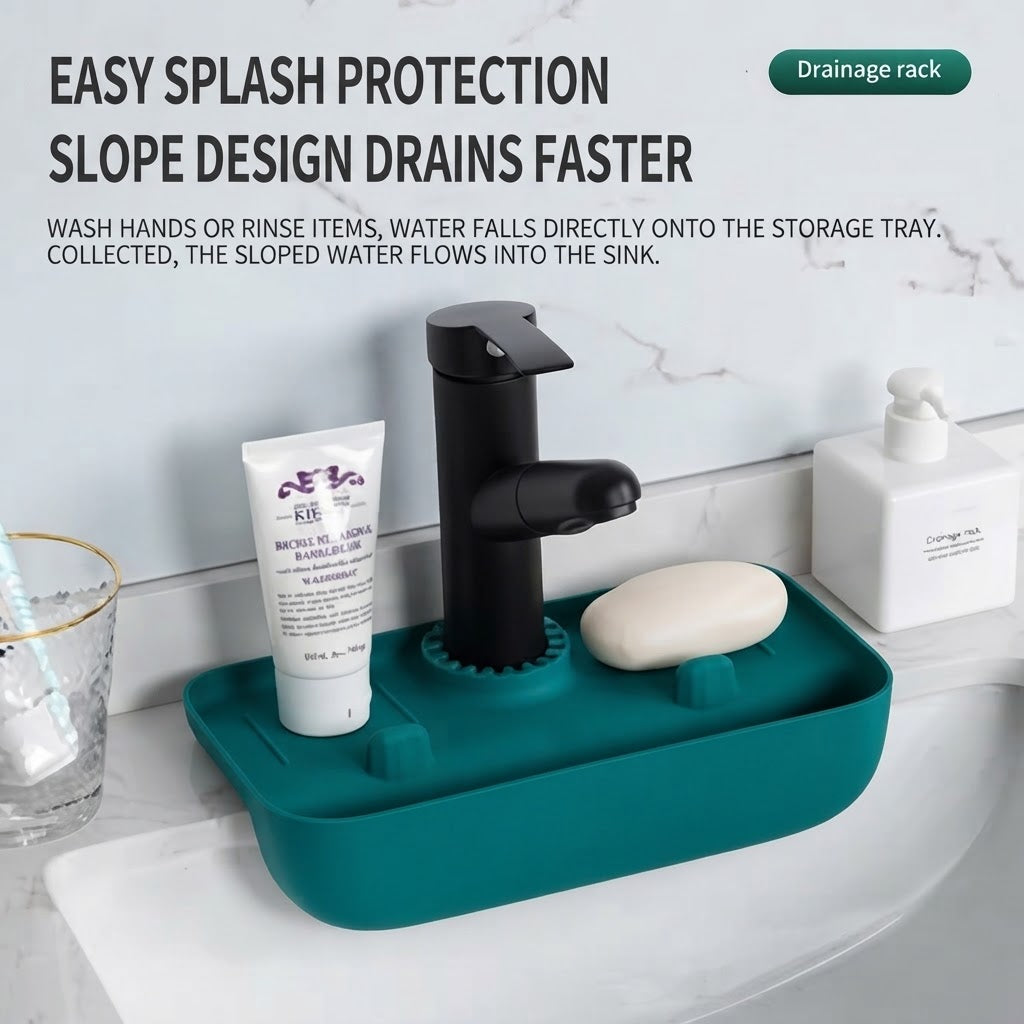 Faucet Drain Mat Rectangular