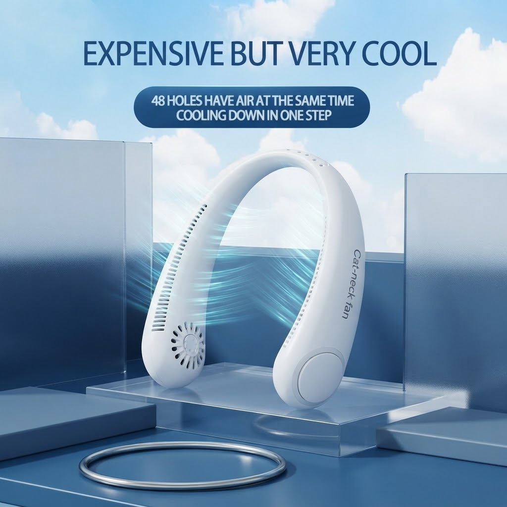 GullPlaza.pk Portable Neck Fan