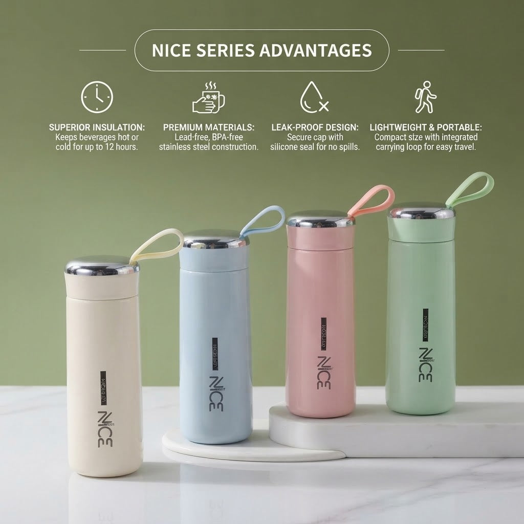 NICE Stainless Steel Thermal Vacuum Flask