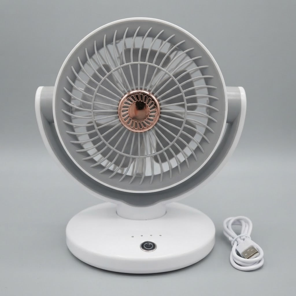 GullPlaza.pk FT-905 Portable Rechargeable Air Circulation Fan