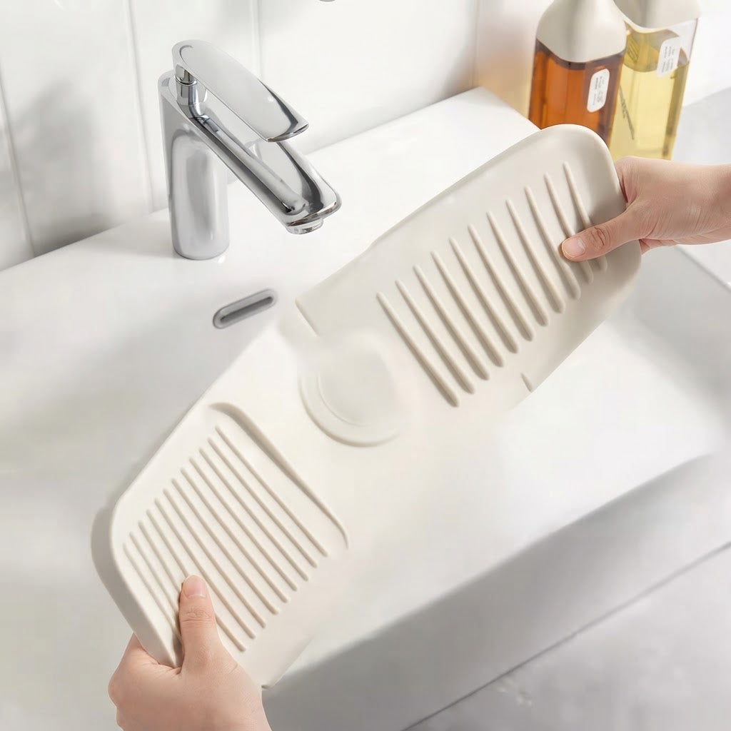 Kitchen Silicone Sink Faucet Splash Pad