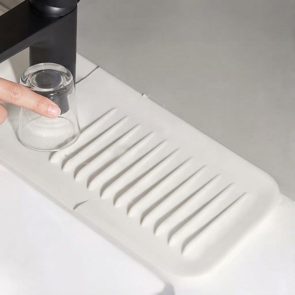 Kitchen Silicone Sink Faucet Splash Pad