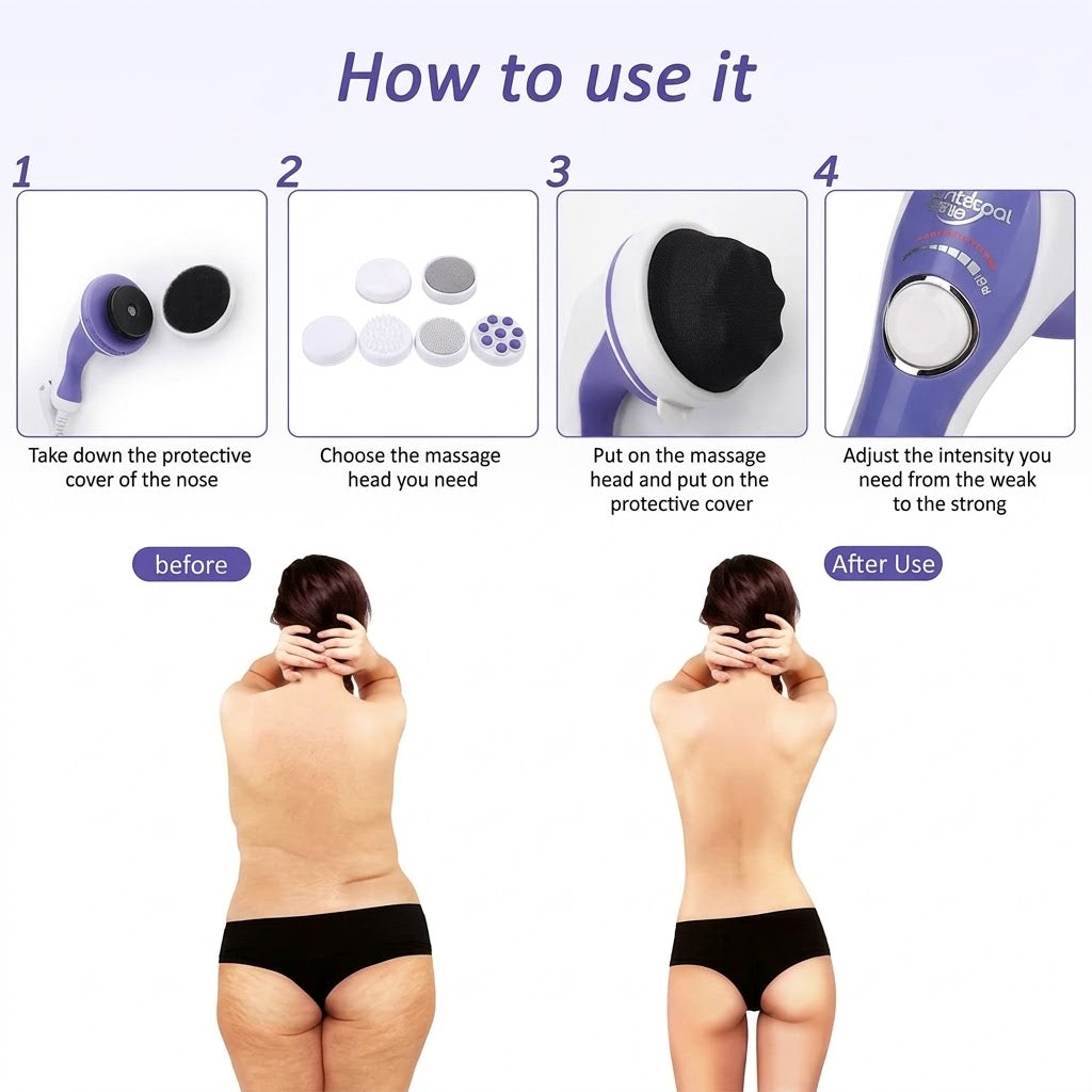 Relax & Spin Tone Body Massager