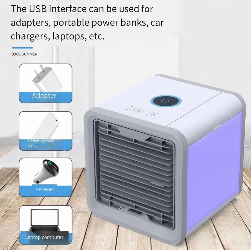 Portable Air Conditioner Fan USB Electric Cooling Fan