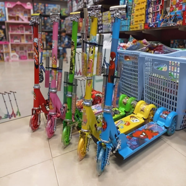 Kids Metal Body Scooty Ride-On Toy