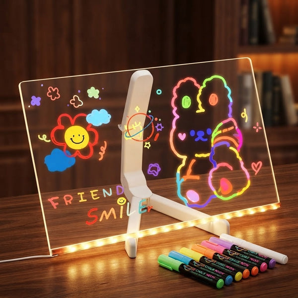 3D LED Luminous Message Board Light