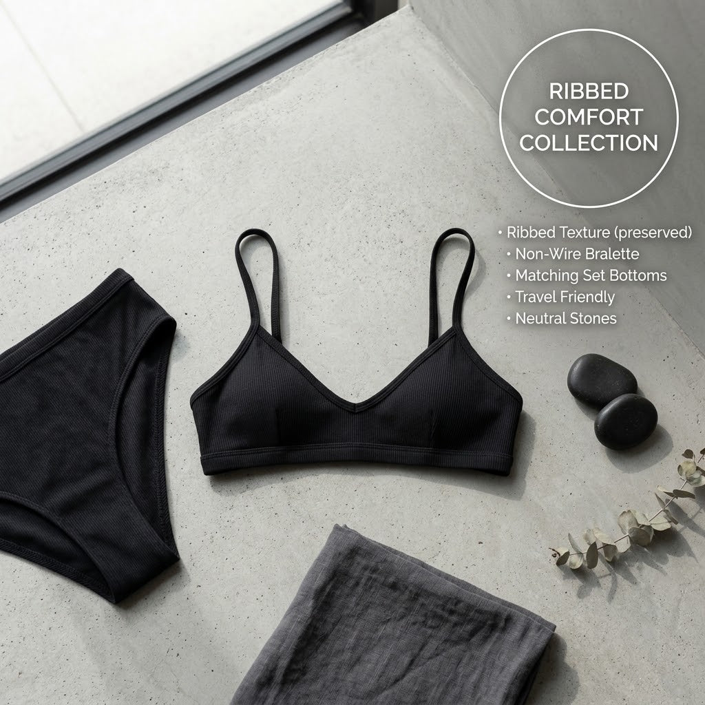 Women's Full Coverage Comfort Bra - Seamless Support & Everyday Wear