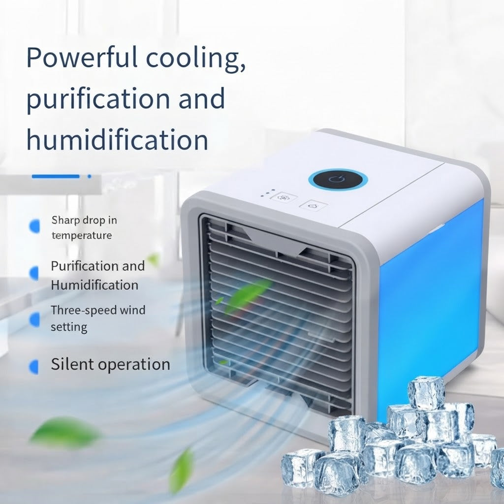 Portable Air Conditioner Fan USB Electric Cooling Fan