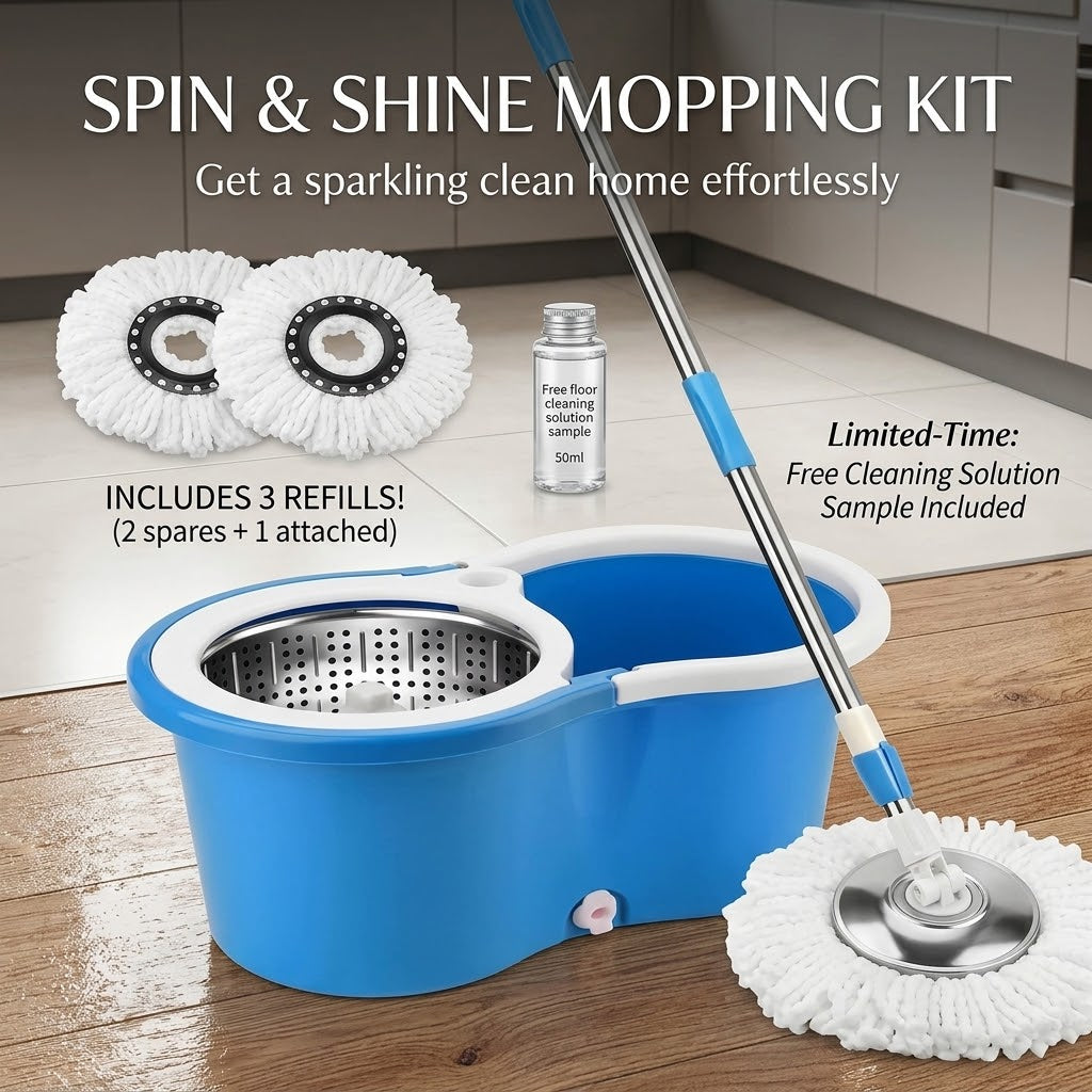 Spin Mop – Easy Spin Magical Mop Set