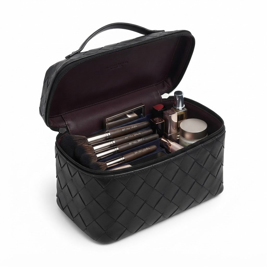 Diamond Cut Luxury Cosmetic Bag