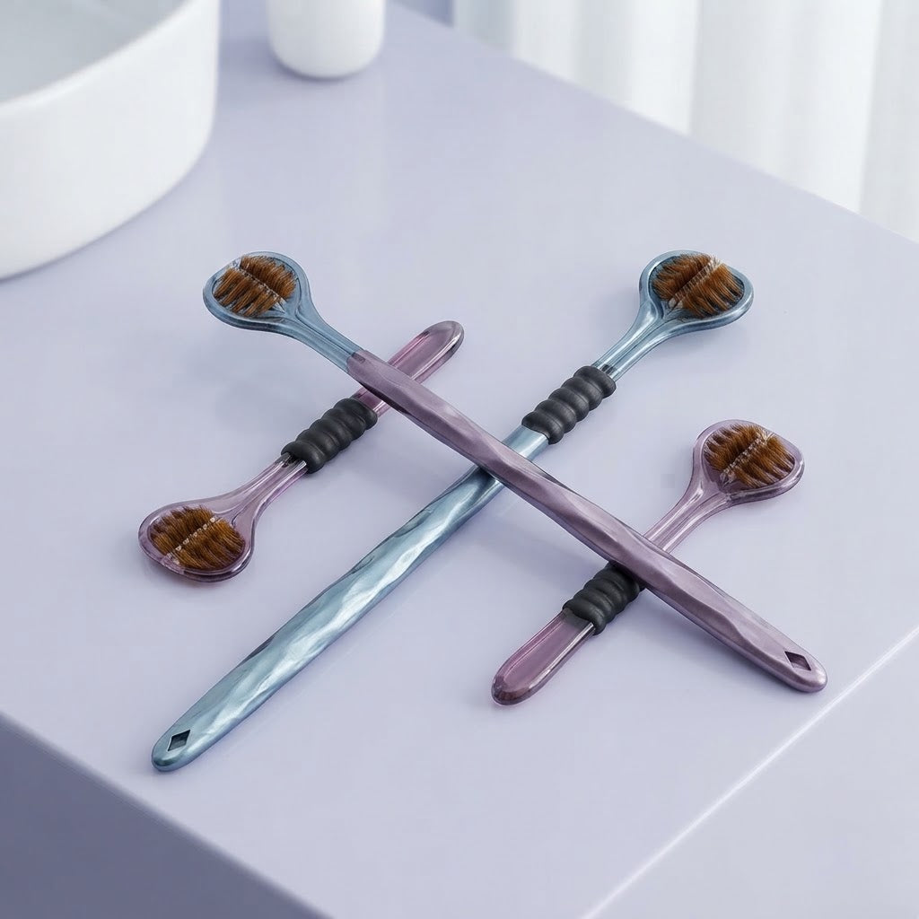 360° Rotating 3-Sided Toothbrush