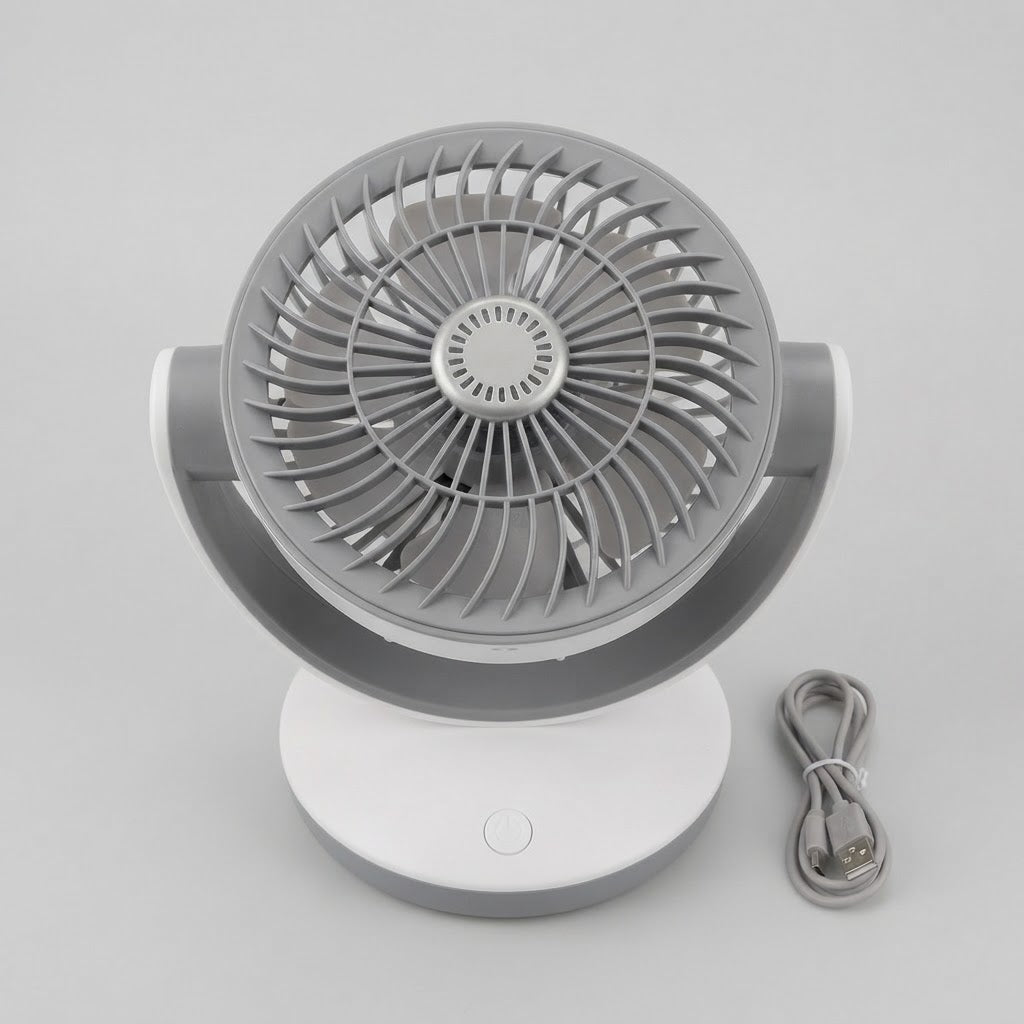 GullPlaza.pk FT-905 Portable Rechargeable Air Circulation Fan
