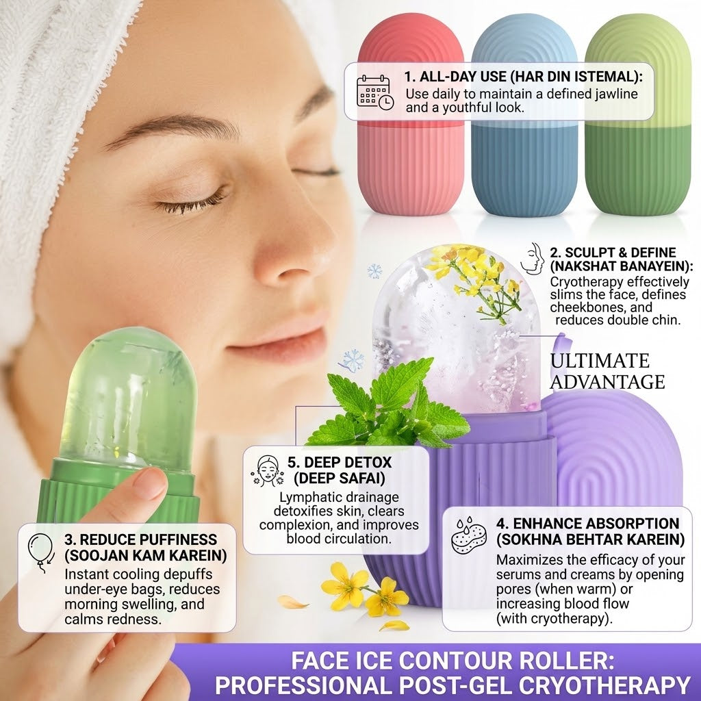 Silicone Ice Roller for Face & Eyes