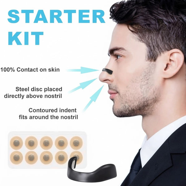 Magnetic Nasal Strips Increase Air Breathing Reduce Snoring Kit
