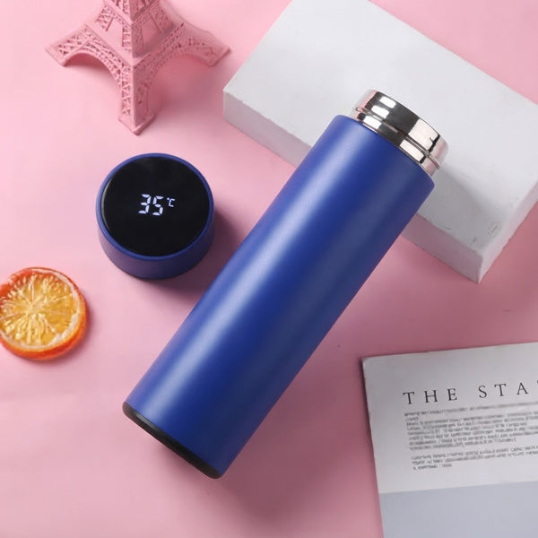Premium Stainless Steel Soft Touch LED Thermal Bottle 500ML