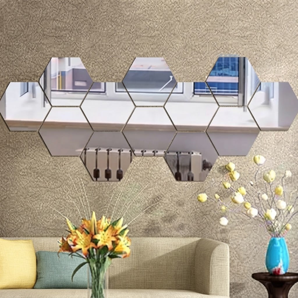 Gull Plaza Acrylic Mirror Wall Stickers