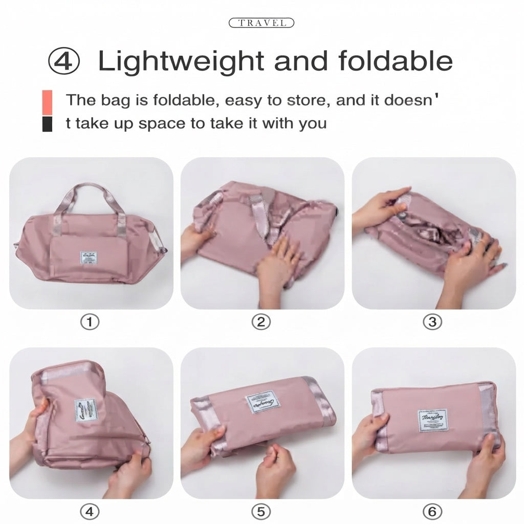 GullPlaza.pk Large Capacity Expandable Travel Bag