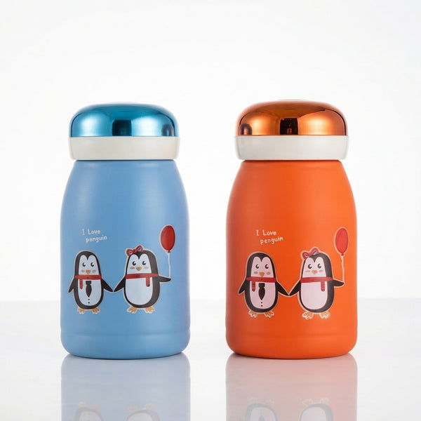 GullPlaza.pk Penguin Kids Insulated Water Bottle