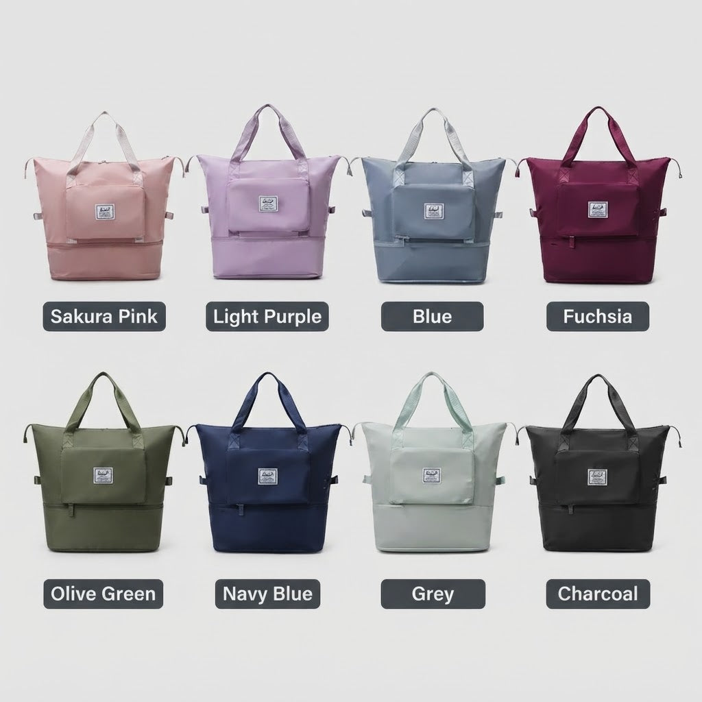 GullPlaza.pk Large Capacity Expandable Travel Bag