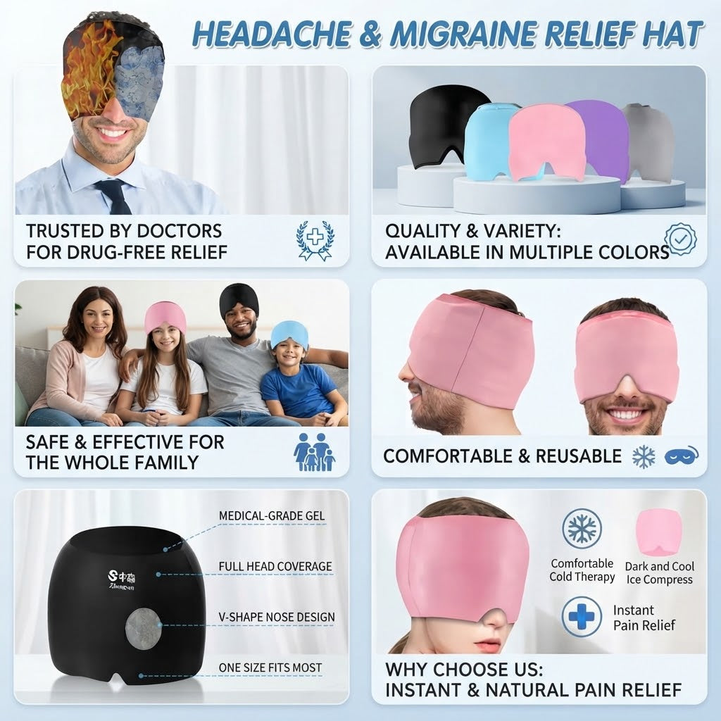 Migraine Relief Gel Pad