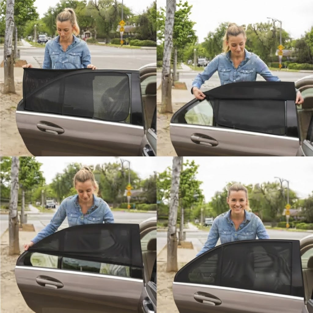 Car Window Sunshade Mosquito-Proof Screen Cover