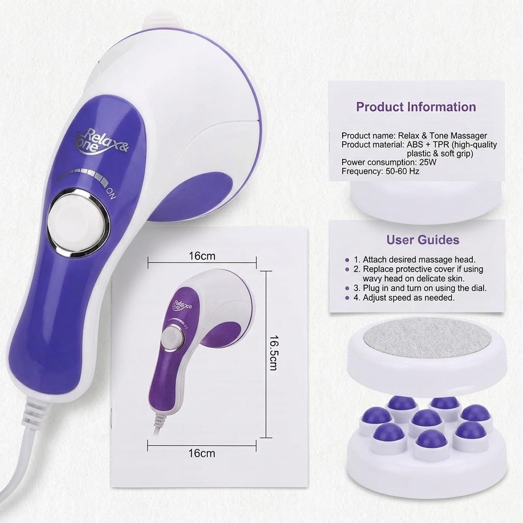 Relax & Spin Tone Body Massager