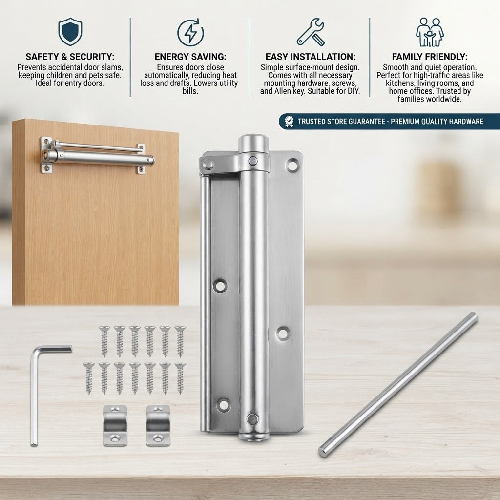 Automatic Invisible Door Closer