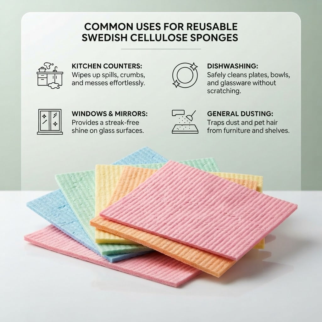 GullPlaza.pk Cellulose Sponge Cleaning Cloth
