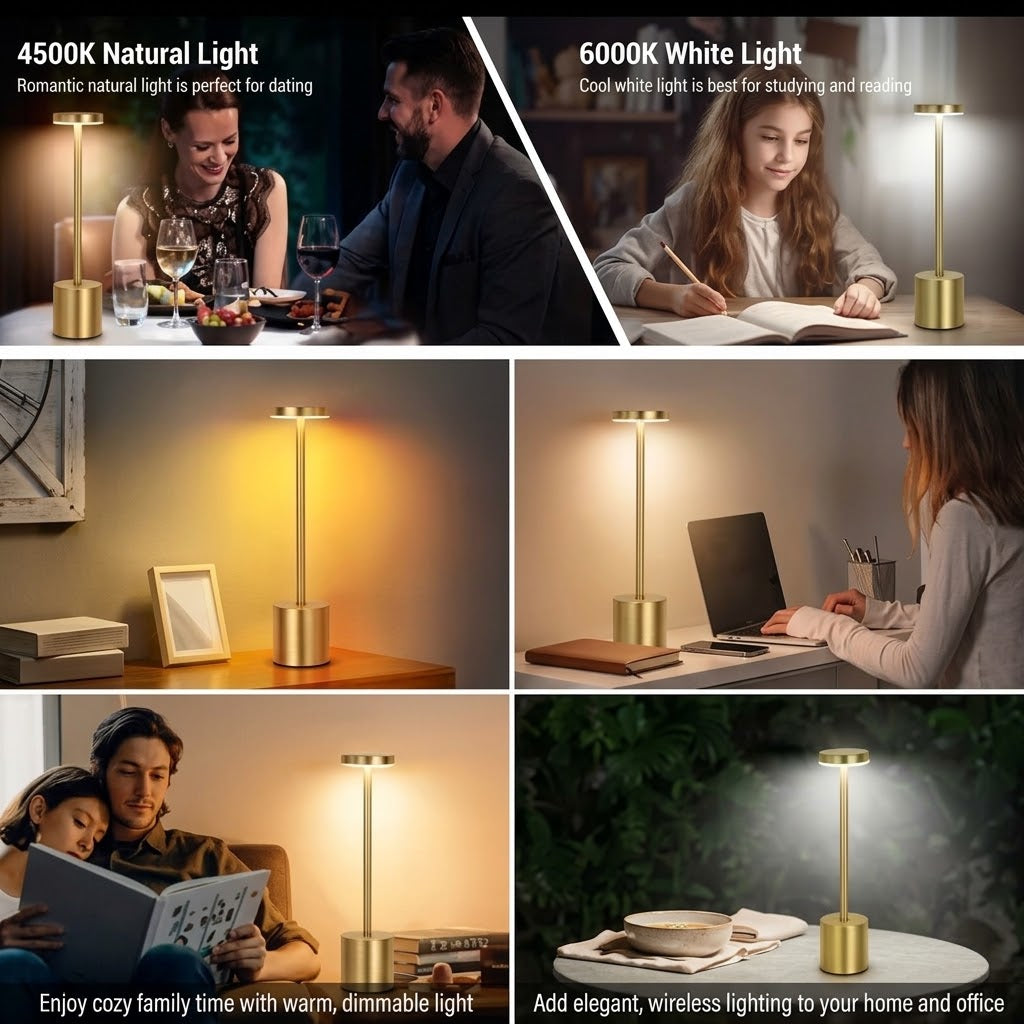 Portable LED Table Lamp