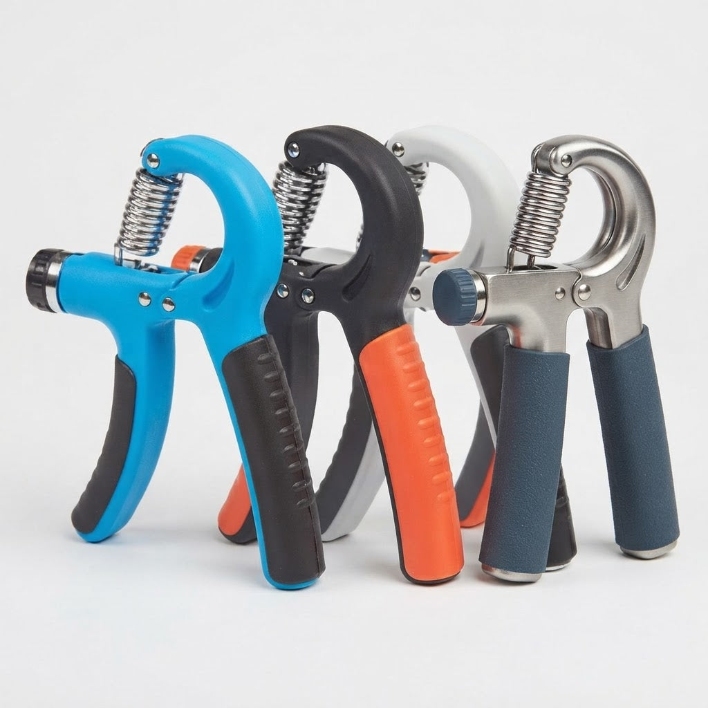 Adjustable Hand Grip Strengthener with Counter