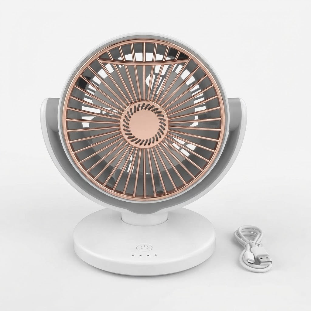 GullPlaza.pk FT-905 Portable Rechargeable Air Circulation Fan