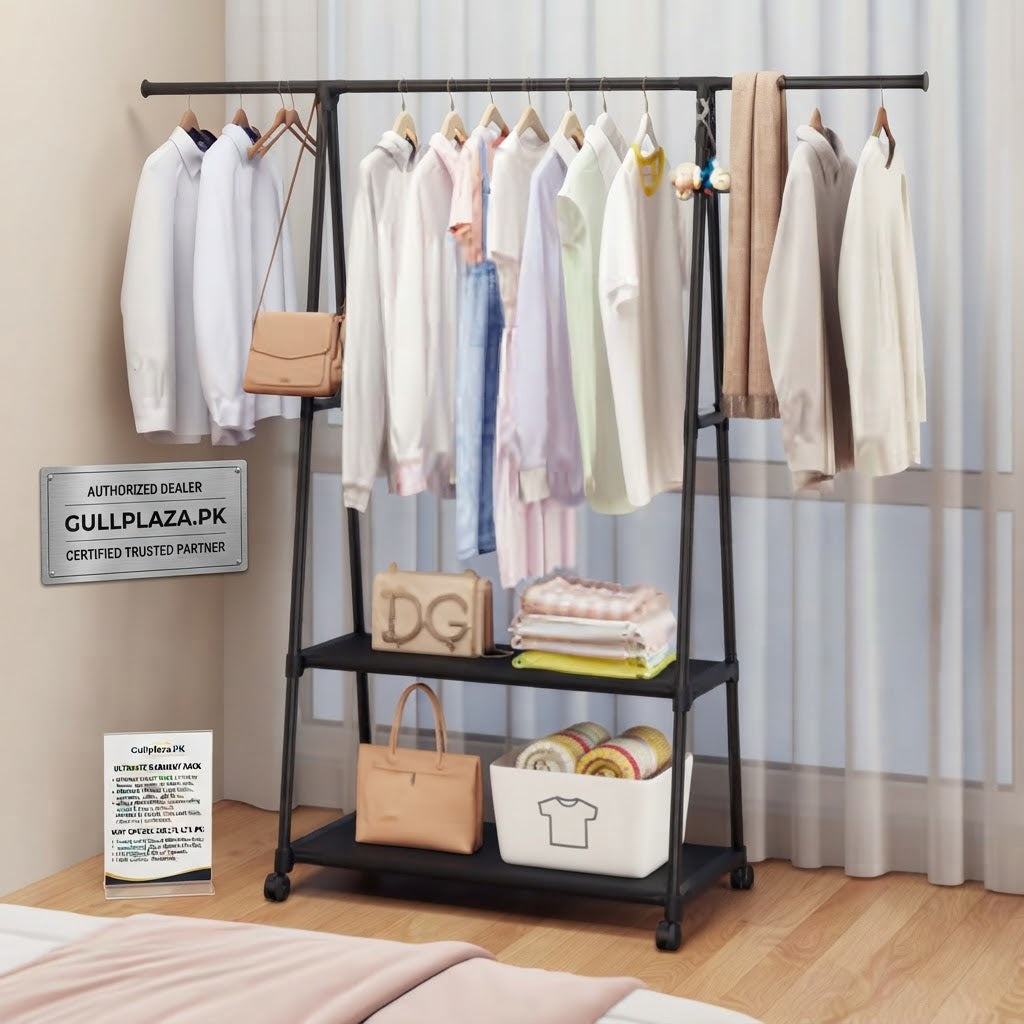 Multi-Functional Detachable Metal Clothes Hanger