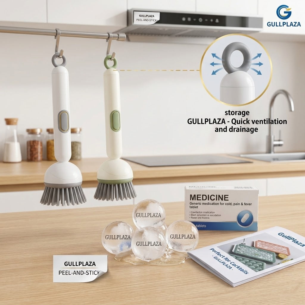 New 360 Rotating Kitchen Dish Cleaning Brush