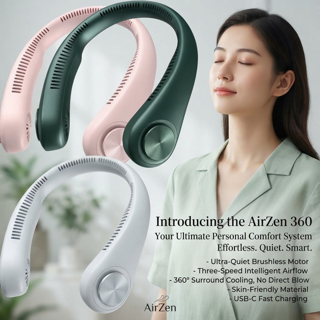 GullPlaza.pk Portable Neck Fan