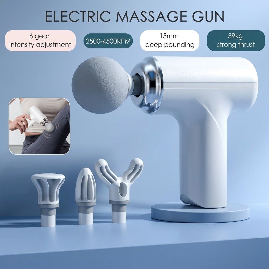 USB Portable Electric Massage Gun