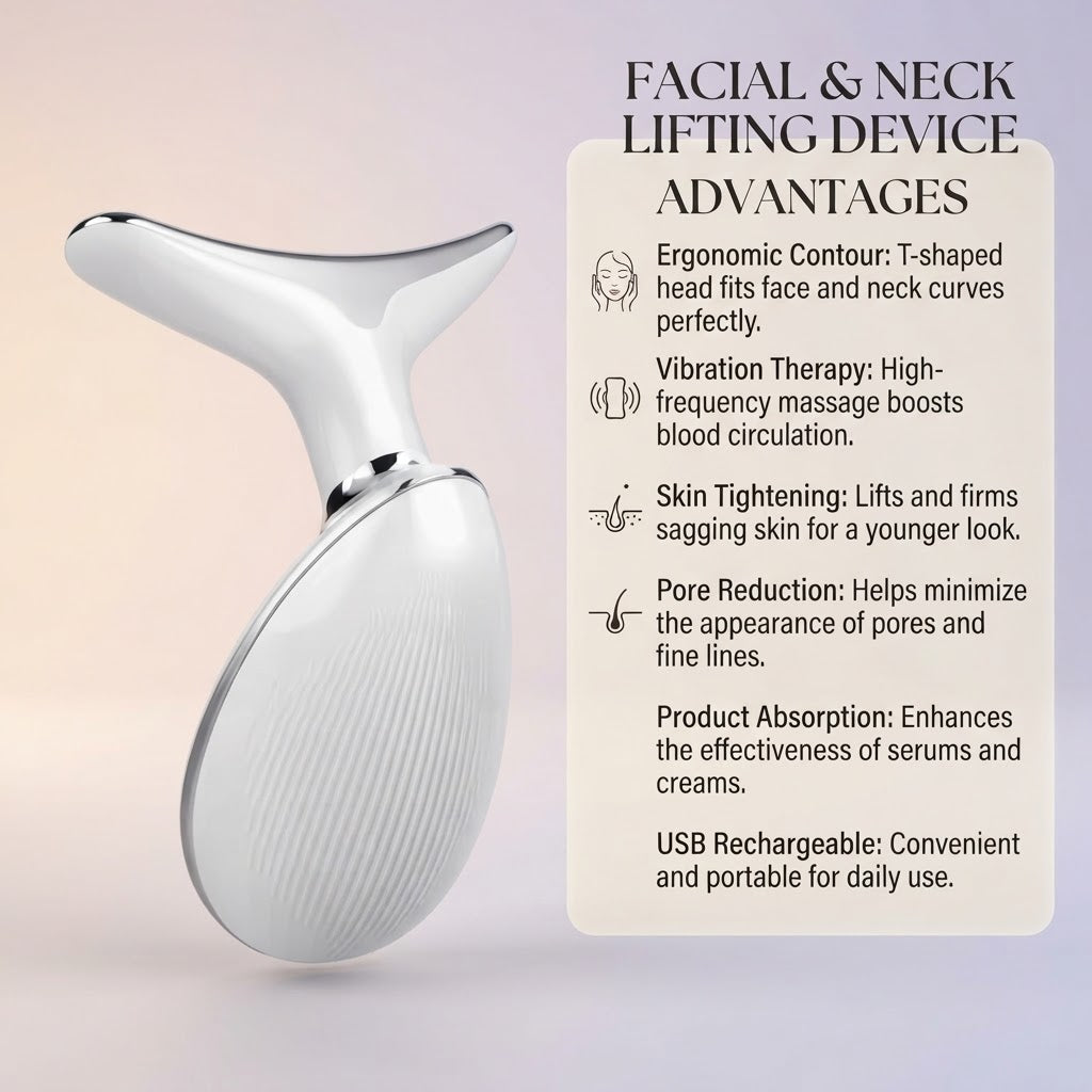 Digital Neck & Face Slimming Massager