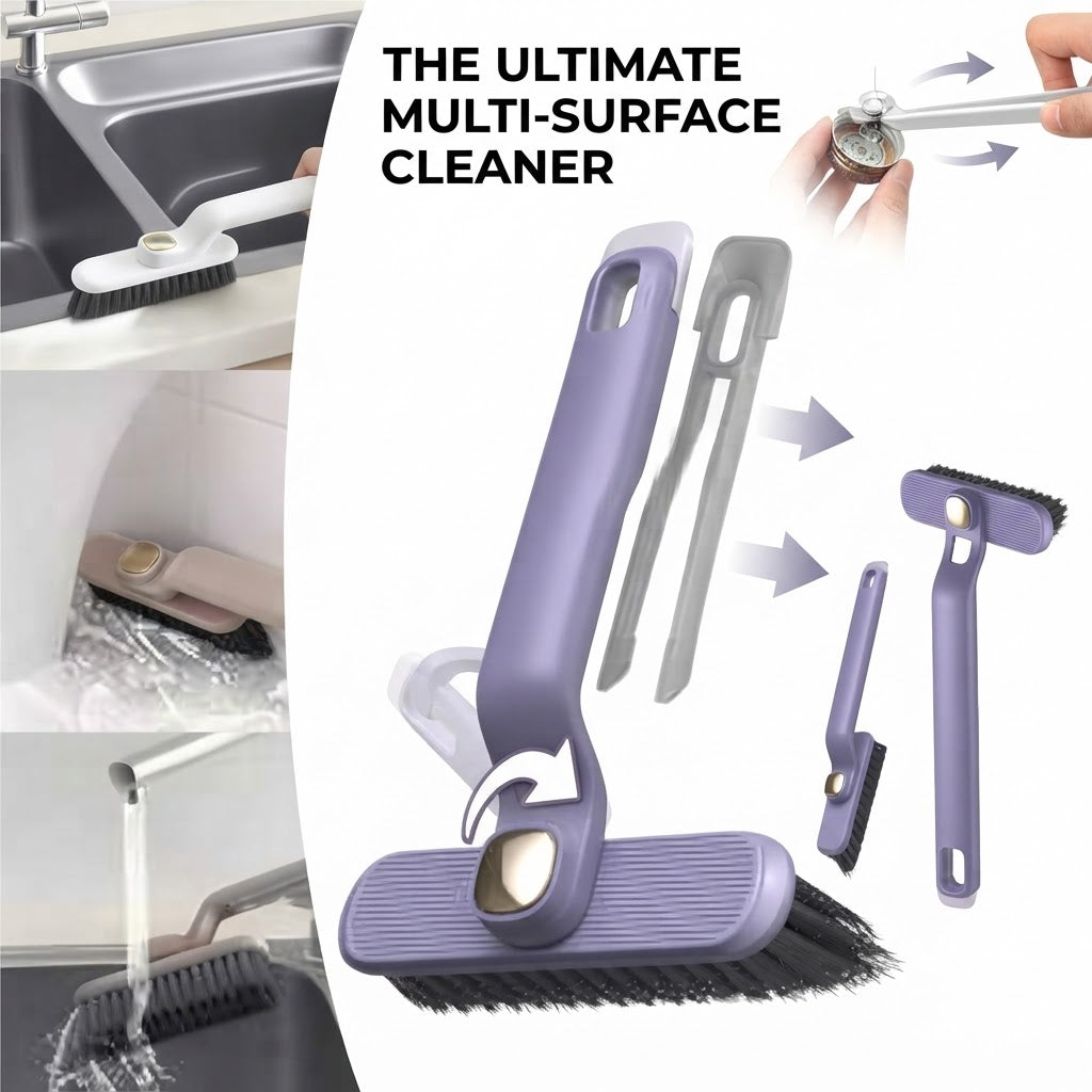3-in-1 360° Rotating Crevice Cleaning Brush