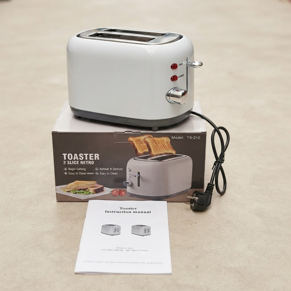 Retro 2 Slice Toaster 700W