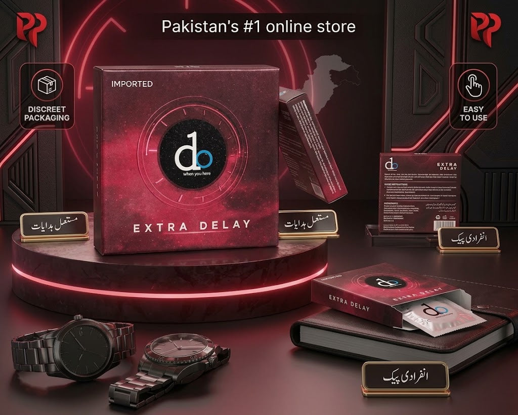 Imported Extra Delay Condoms - For Longer Pleasure, Comfort & Confidence