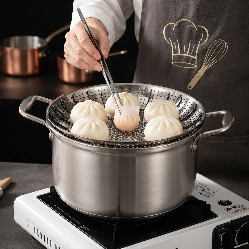 Stainless Steel Collapsible Food Steamer Basket