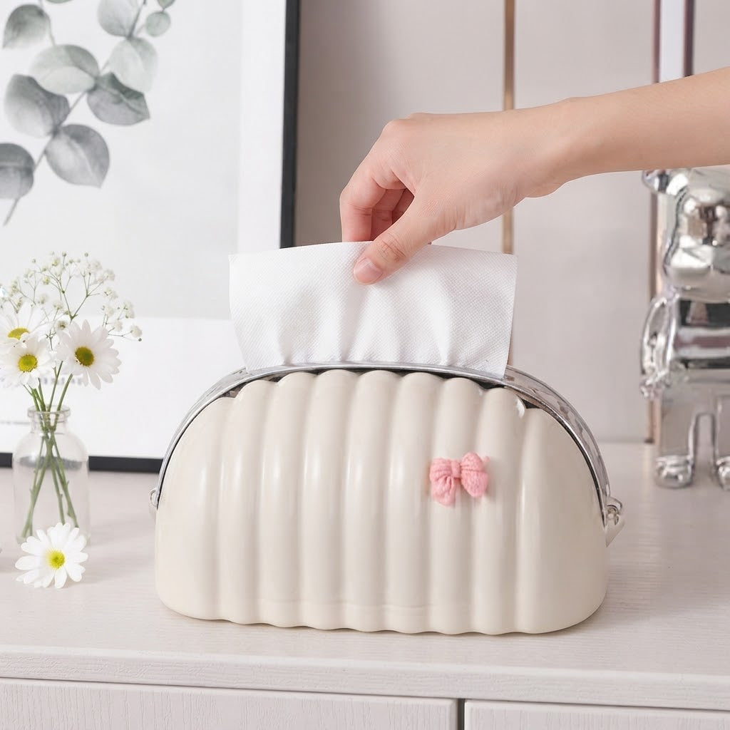 Light Luxury Cloud Shape Tissue Box Holder