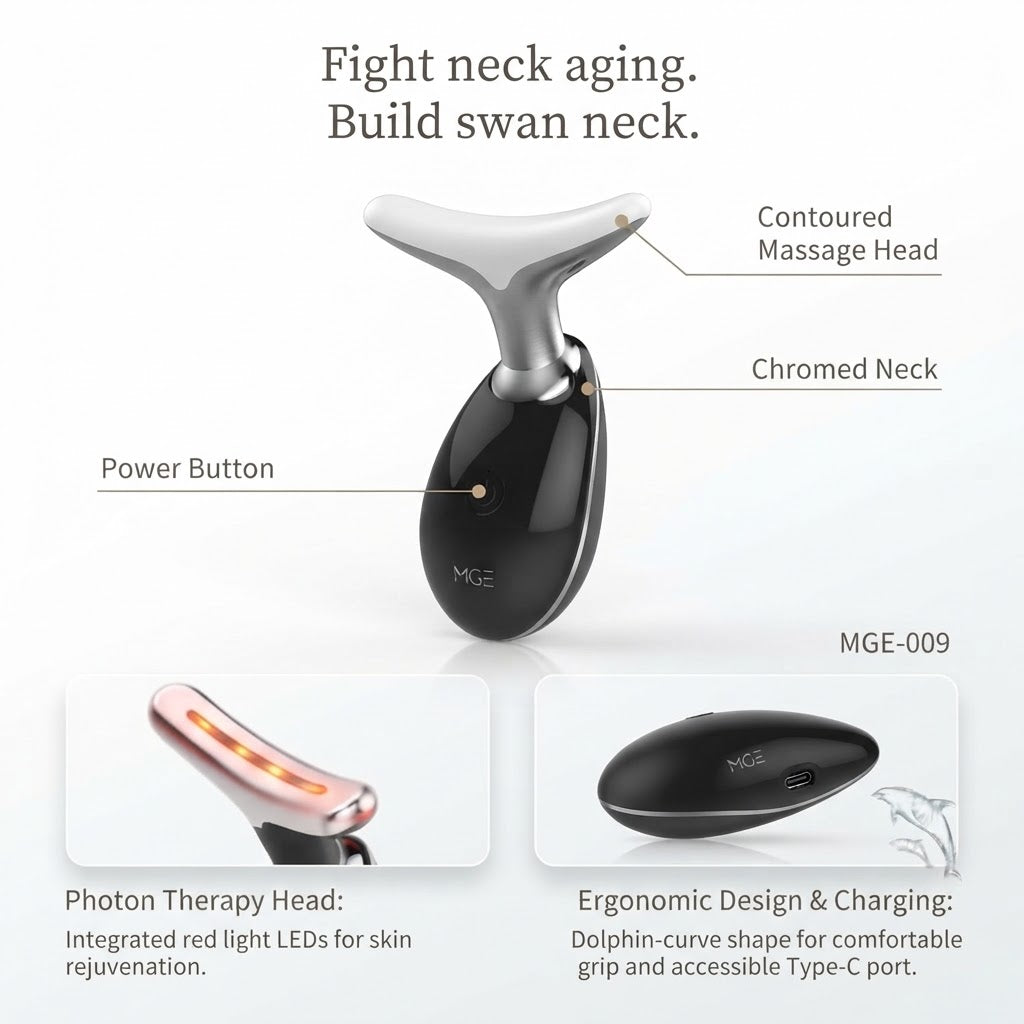 Digital Neck & Face Slimming Massager