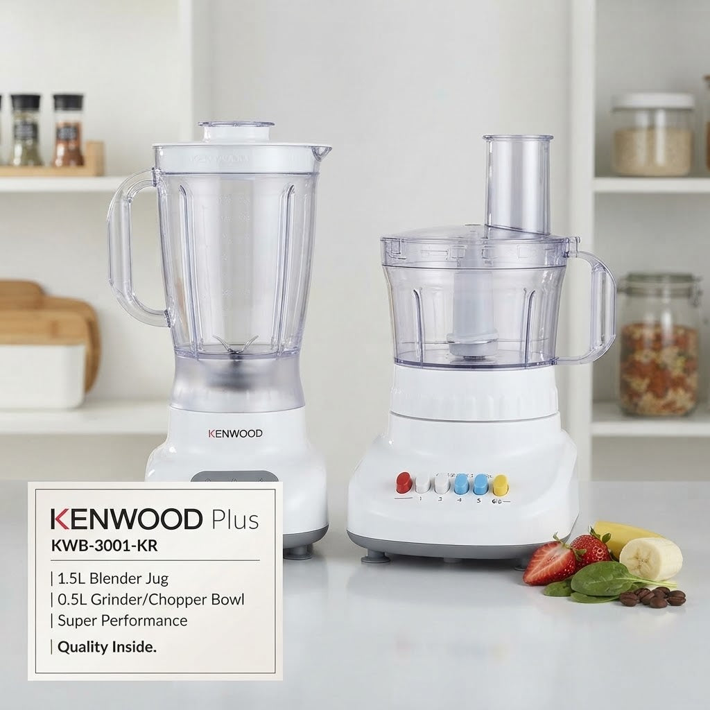 GullPlaza.pk Kenwood 3 in 1 Deluxe Blender & Mixer